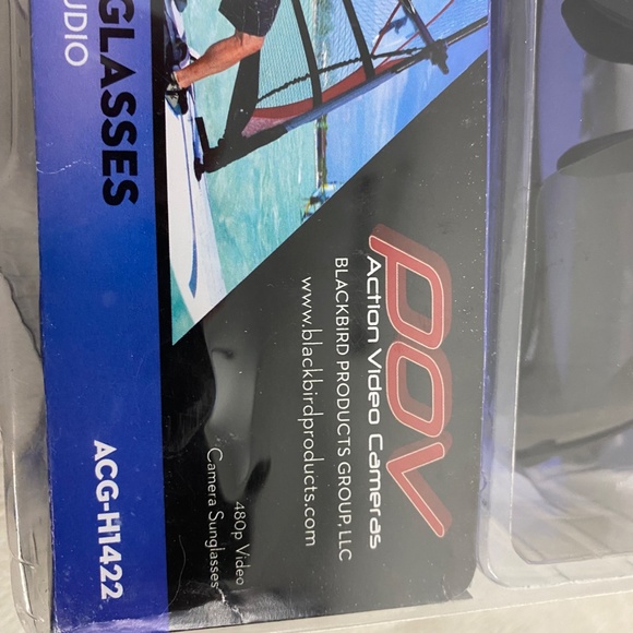 POV Video Camera Sunglasses PRO-H1524 - New In Sealed Package - Picture 2 of 9